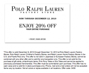polo ralph lauren outlet discount