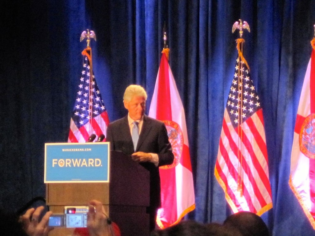 Bill Clinton Rally In Orlando