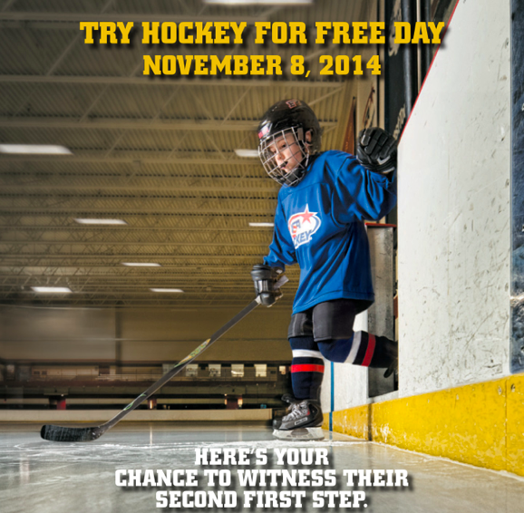 Try #Hockey For Free On November 8th