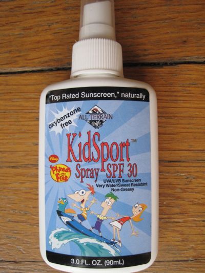 All Terrain Kid Sport Spray SPF 30 UVA/UVB Sunscreen Review & Giveaway