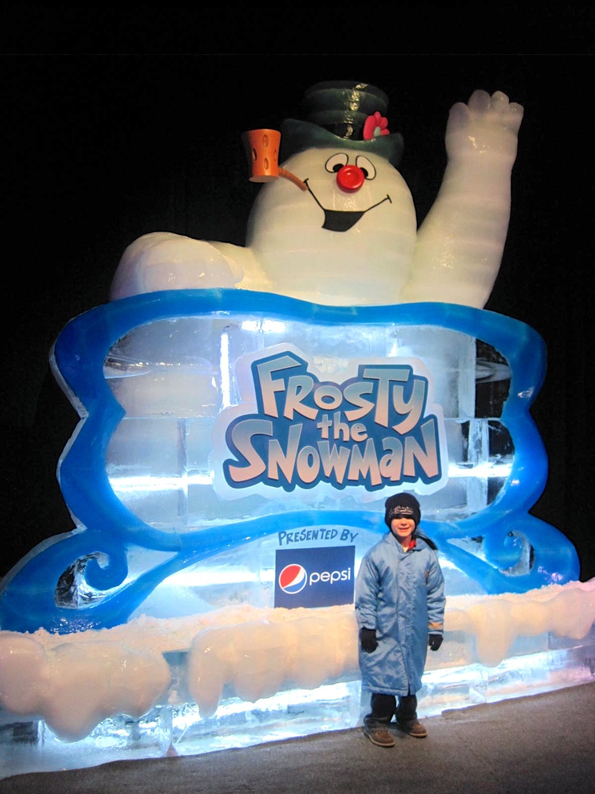 Check Out Frosty The Snowman At Gaylord Palms ICE #GPIce