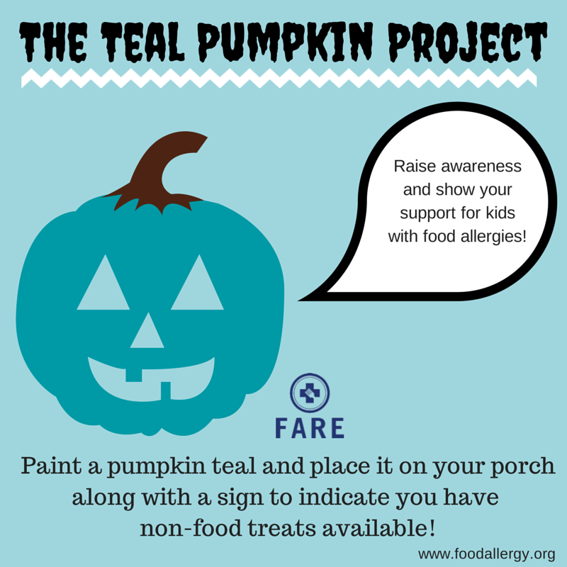 The Teal Pumpkin Project For An Allergy-Friendly Halloween