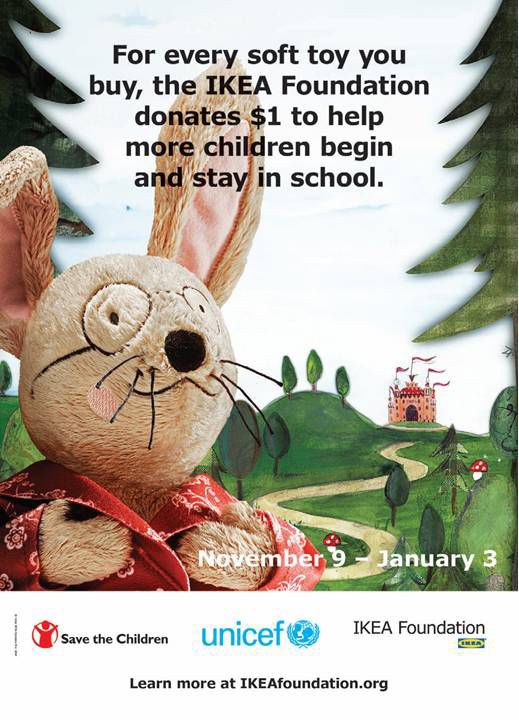 Help Children Near And Far By Purchasing IKEA Soft Toys for Education
