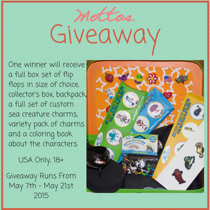 Mottos Flip Flops And Charms #Giveaway