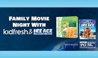Healthy Movie Night With Kidfresh & Ice Age: Collision Course + Giveaway #KidFreshIceAge